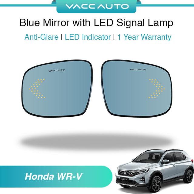 Blue Mirror with LED Arrow Style Accessories Honda WRV DG4 2023-2026