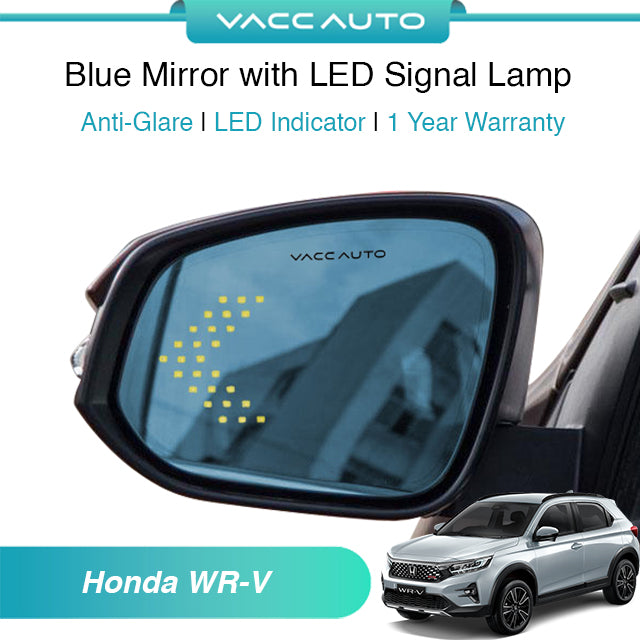 Blue Mirror with LED Arrow Style Accessories Honda WRV DG4 2023-2026