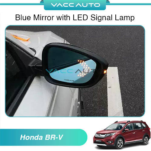 Blue Mirror with LED Arrow Style Accessories Honda BRV 1st Gen 2016-2026