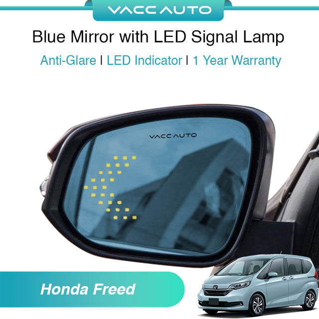 Blue Mirror with LED Arrow Style Accessories Honda Freed GB5 GB7 2016-2024