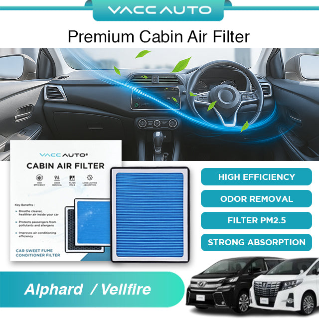 Cabin Air Filter Toyota Alphard Vellfire AH30 AGH30 2015-2023