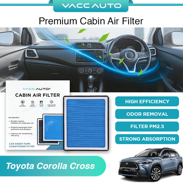 Cabin Air Filter Toyota Corolla Cross XG10 2020-2026