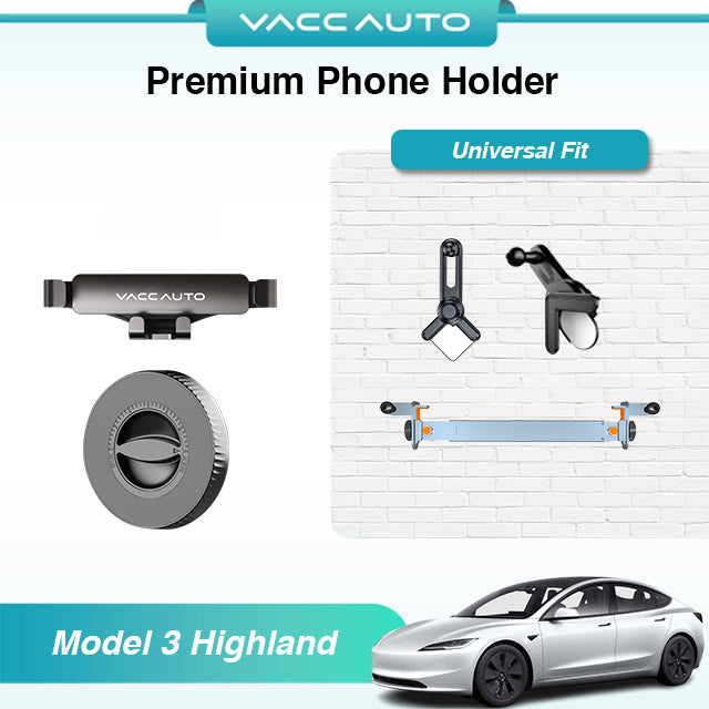 Phone Holder Mount Tesla Model 3 Highland 2024-2026