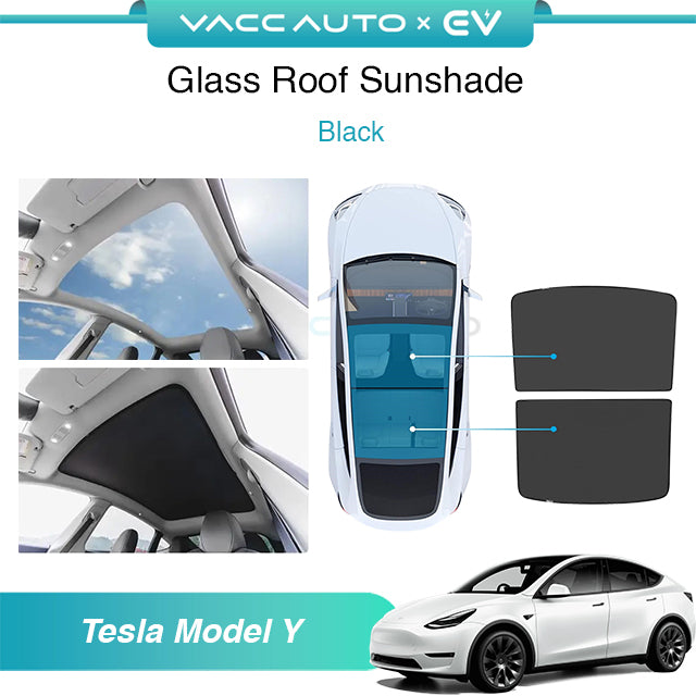 Sunroof Foldable Sunshade Tesla Model Y 2020-2024
