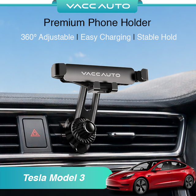 Phone Holder Mount Tesla Model 3 2017-2023