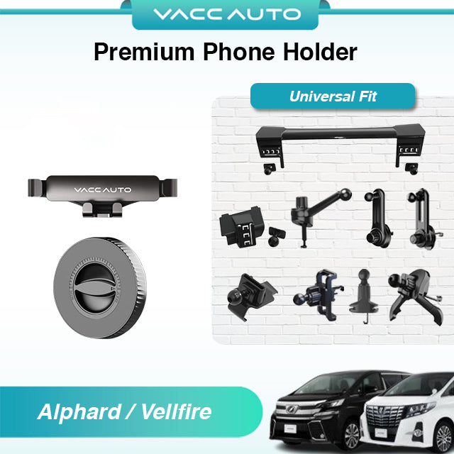 Phone Holder Mount Toyota Alphard Vellfire AH30 ANH30 2015-2023