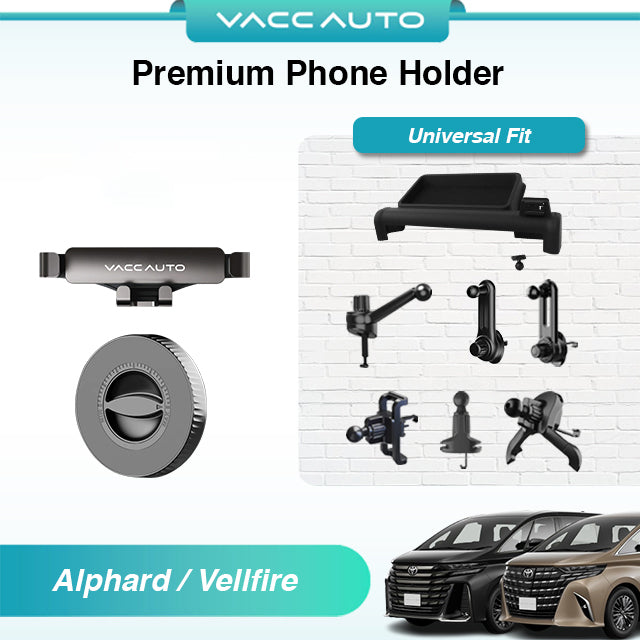 Phone Holder Mount Toyota Alphard Vellfire AH40 ANH40 2024-2026