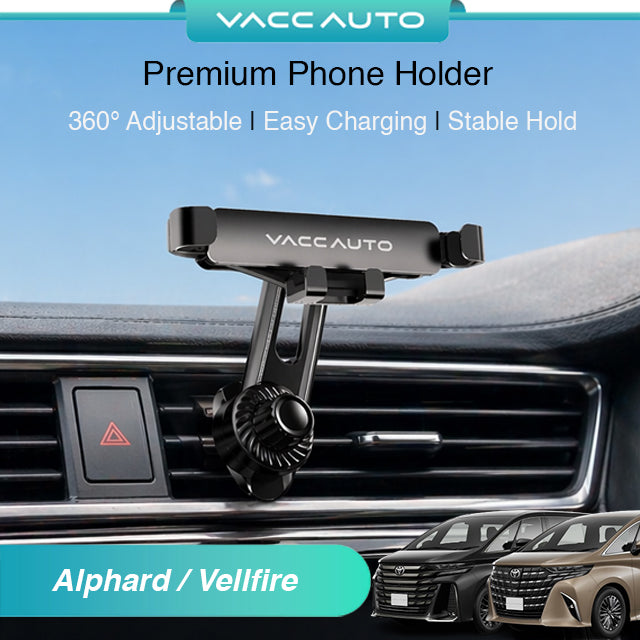 Phone Holder Mount Toyota Alphard Vellfire AH40 ANH40 2024-2026