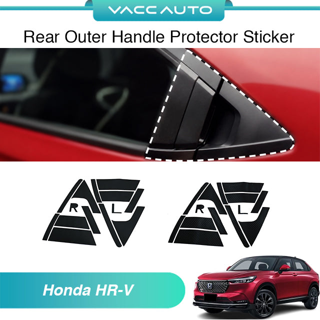 Rear Outer Handle Protector Sticker Honda HR-V RV 2022-2026