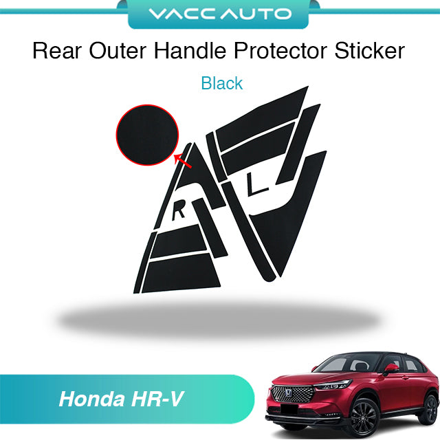 Rear Outer Handle Protector Sticker Honda HR-V RV 2022-2026