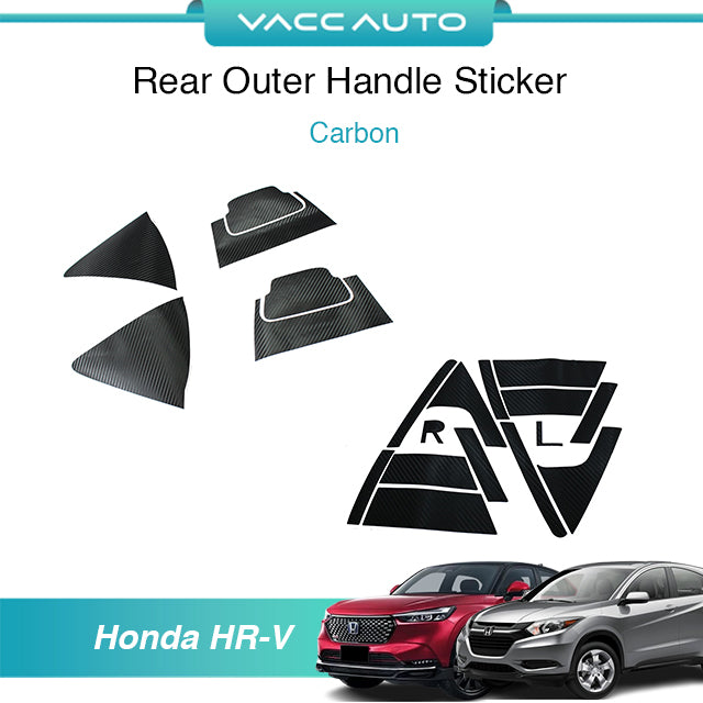 Rear Outer Handle Sticker Honda HR-V RU RV 2015-2026