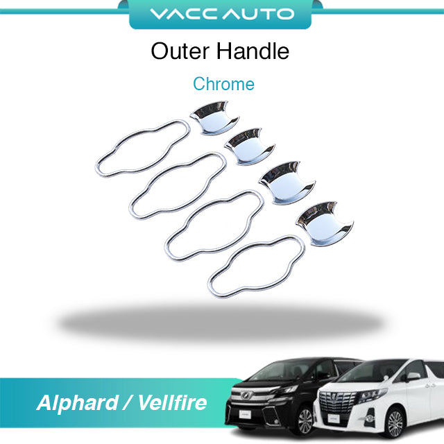 Outer Handle / Handle Bowl / Door Handle Toyota Alphard Vellfire 2015-2023