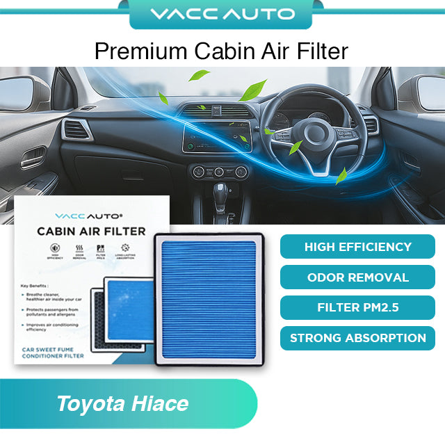 Cabin Air Filter Toyota Hiace TRH203 KDH200 2005-2014