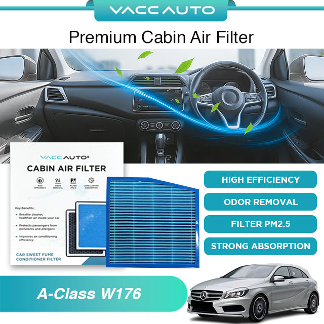 Cabin Air Filter Mercedes Benz A-Class W176 2013-2018