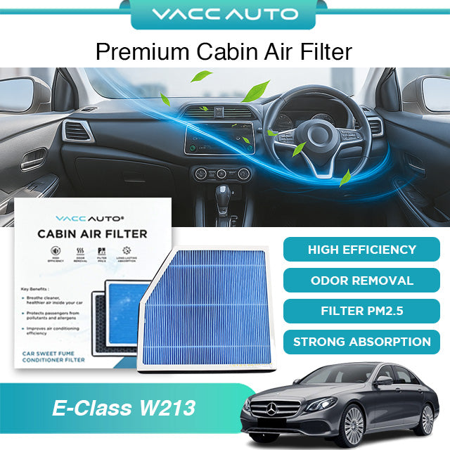 Cabin Air Filter Mercedes Benz E-Class W213 2016-2023