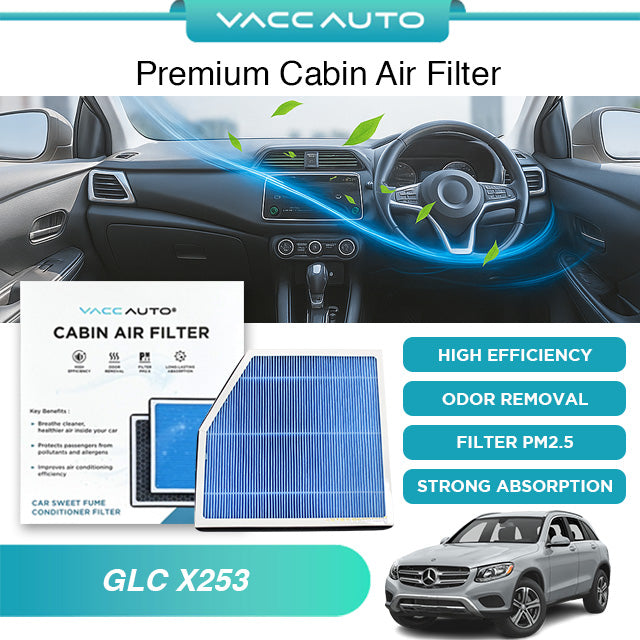 Cabin Air Filter Mercedes Benz GLC X253 2016-2022