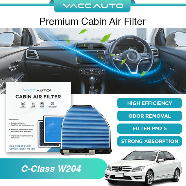 Cabin Air Filter Mercedes Benz C-Class W204 2008-2014