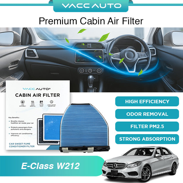 Cabin Air Filter Mercedes Benz E-Class W212 2010-2016