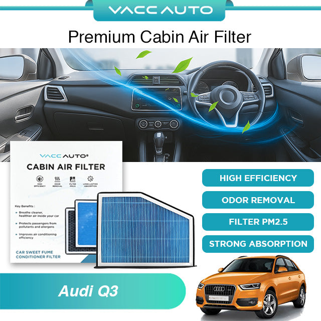 Cabin Air Filter Audi Q3 8U 2013-2018
