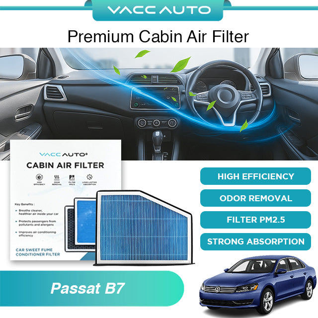 Cabin Air Filter Volkswagen Passat B7 2010-2016