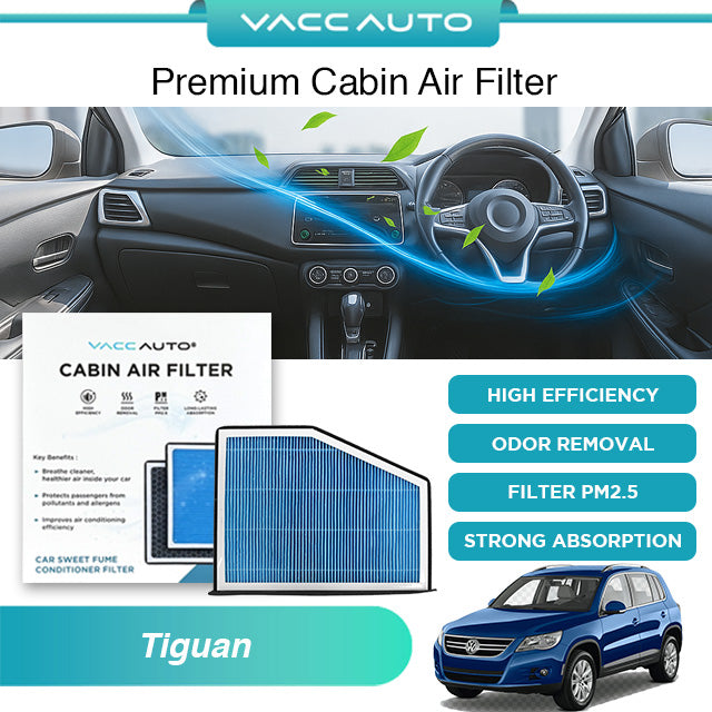 Cabin Air Filter Volkswagen Tiguan 2009-2017