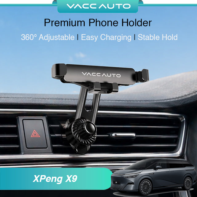 Phone Holder Mount Xpeng X9 2025-2027