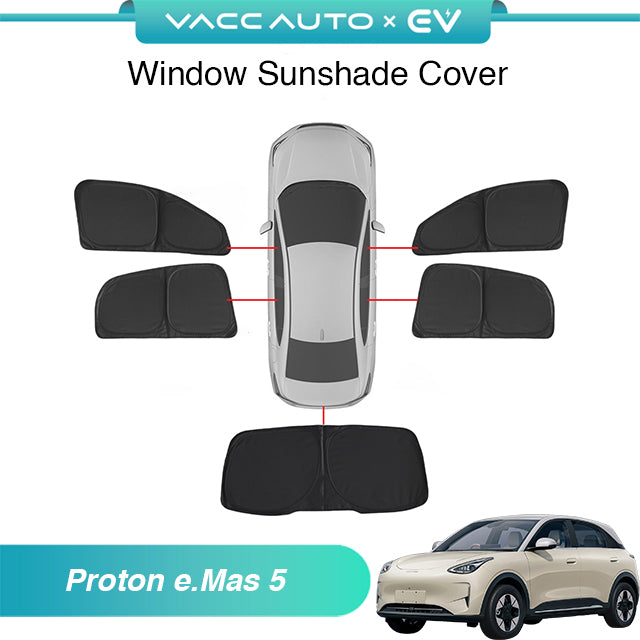 Window Foldable Sunshade Proton e.Mas 5 EV 2025-2026