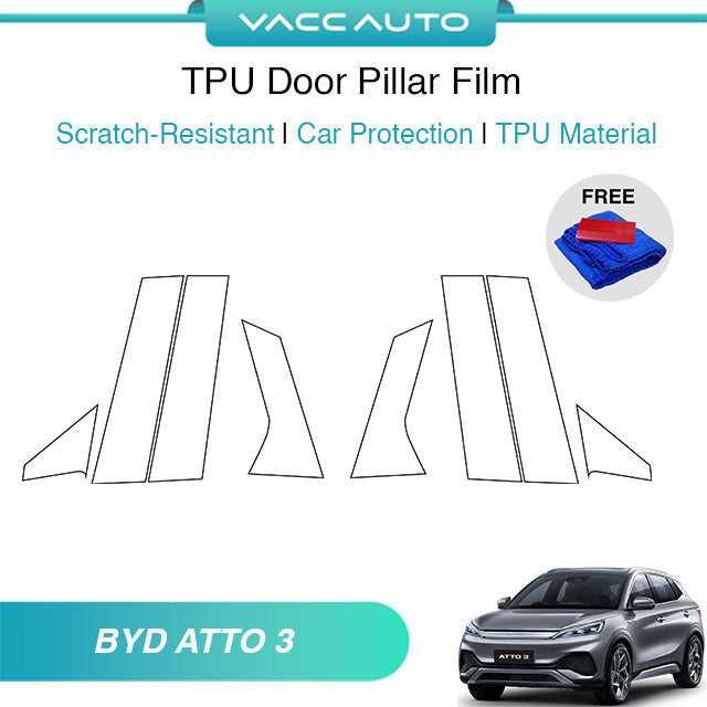 Transparent TPU Interior Protector Film BYD ATTO 3 2022-2026