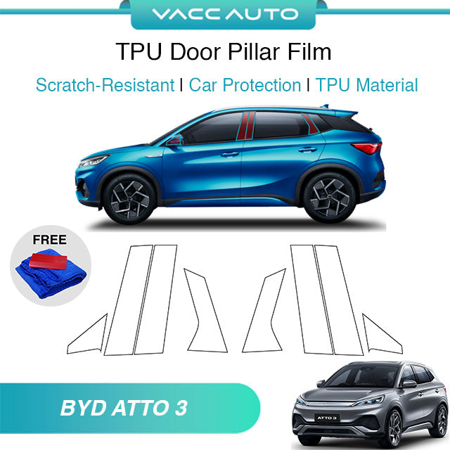 Transparent TPU Interior Protector Film BYD ATTO 3 2022-2026