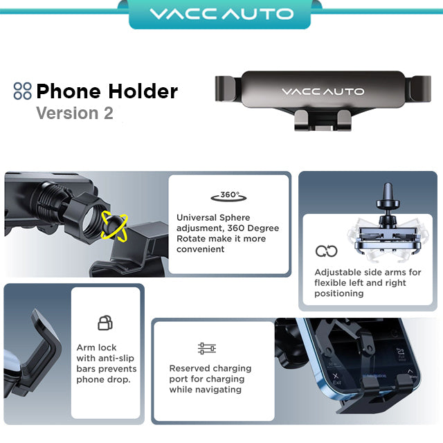 Phone Holder Mount BYD Seal MK1 EV 2023-2026