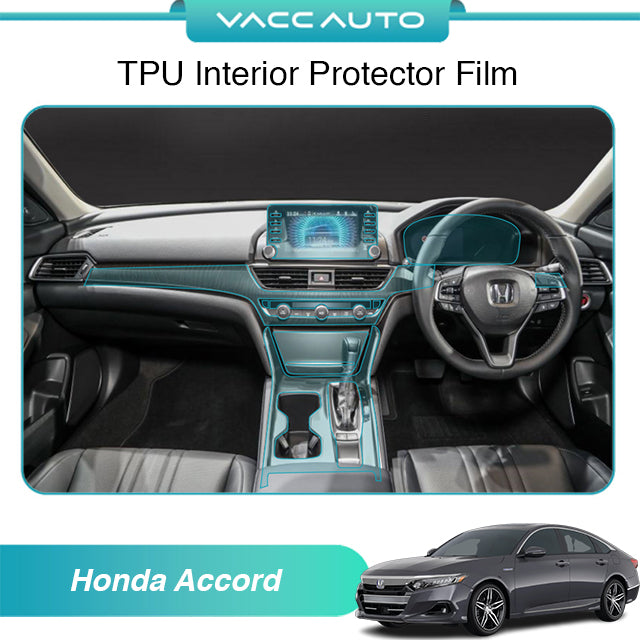 Transparent TPU Interior Protector Film Honda Accord 10th 2020-2026
