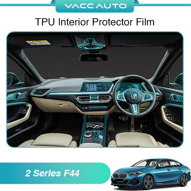 Transparent TPU Interior Protector Film BMW 2 Series F44 2019-2024