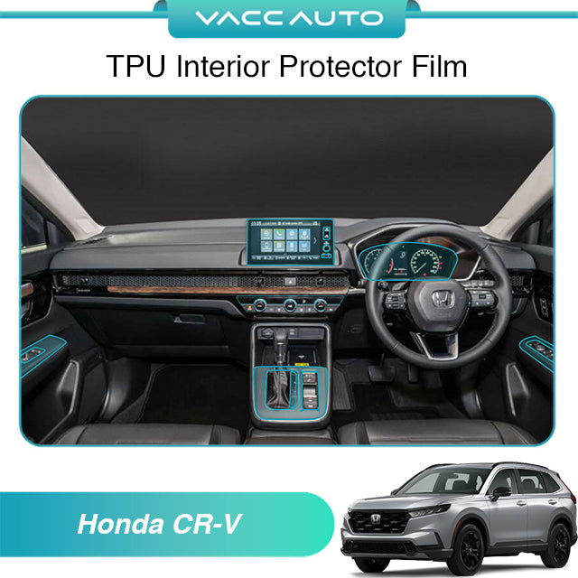 Transparent TPU Interior Protector Film Honda CR-V RS 2023-2026