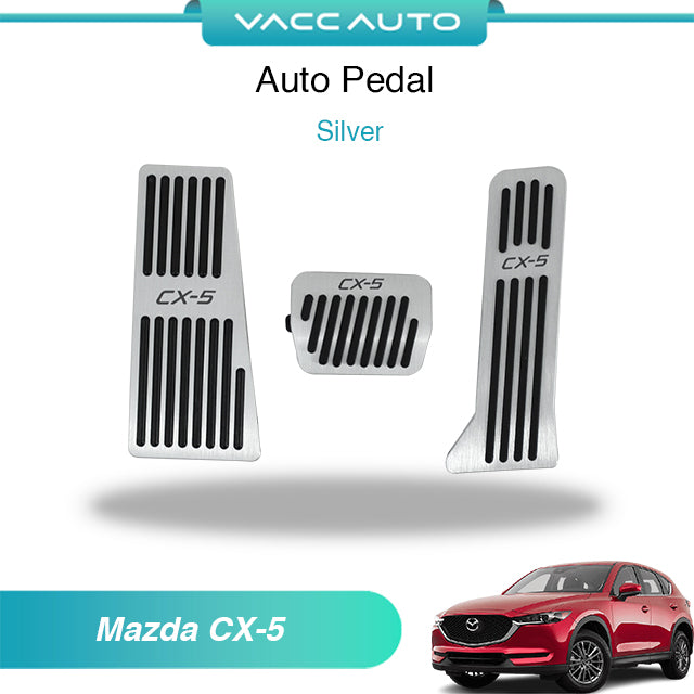 Auto Pedal Silver / Red Mazda CX5 CX-5 KF 2017-2027