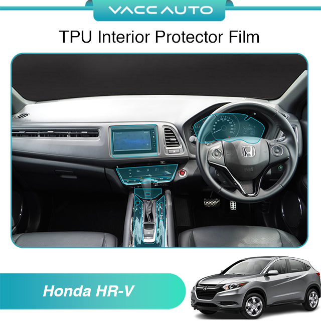 Transparent TPU Interior Protector Film Honda HR-V HRV RU 2016-2022