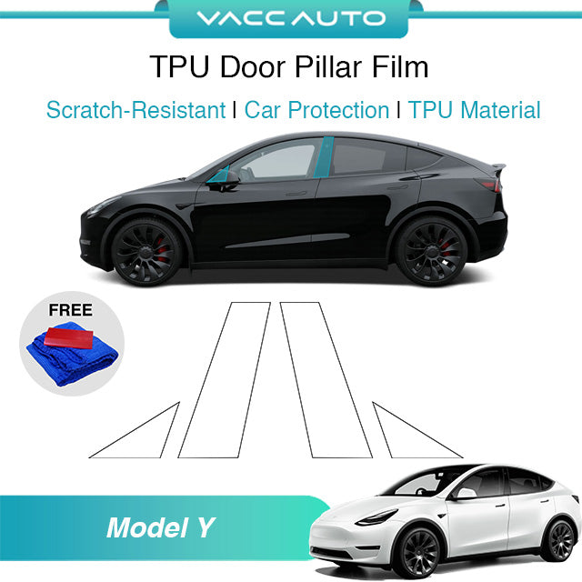 Transparent TPU Interior Protector Film Tesla Model Y 2020-2024