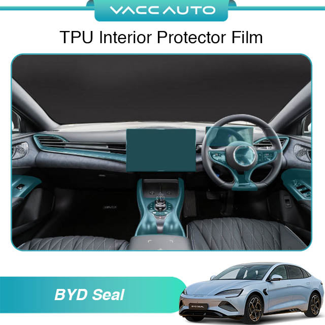 Transparent TPU Interior Protector Film BYD Seal MK1 2022-2026