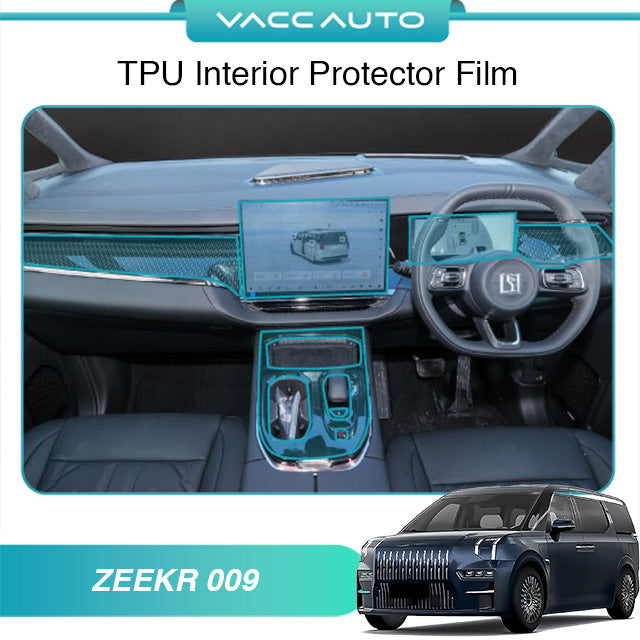 Transparent TPU Interior Protector Film Zeekr 009 EV 2025-2027